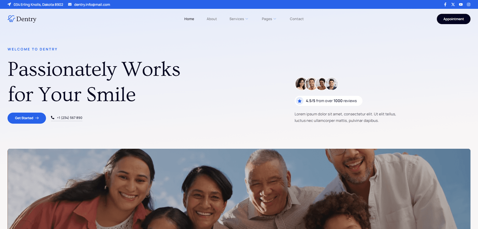 Dental Website 1